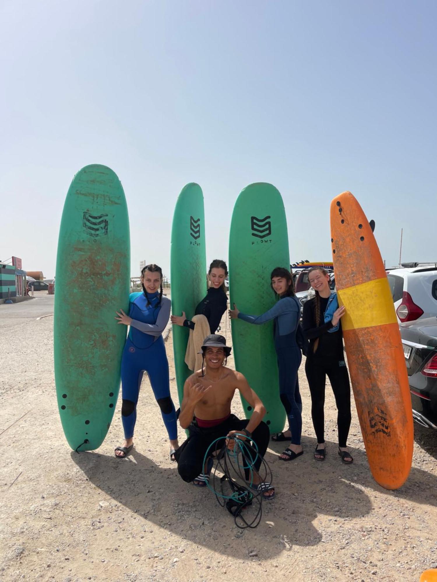 Berber Waves Surf House Hostel Tamraght Екстериор снимка